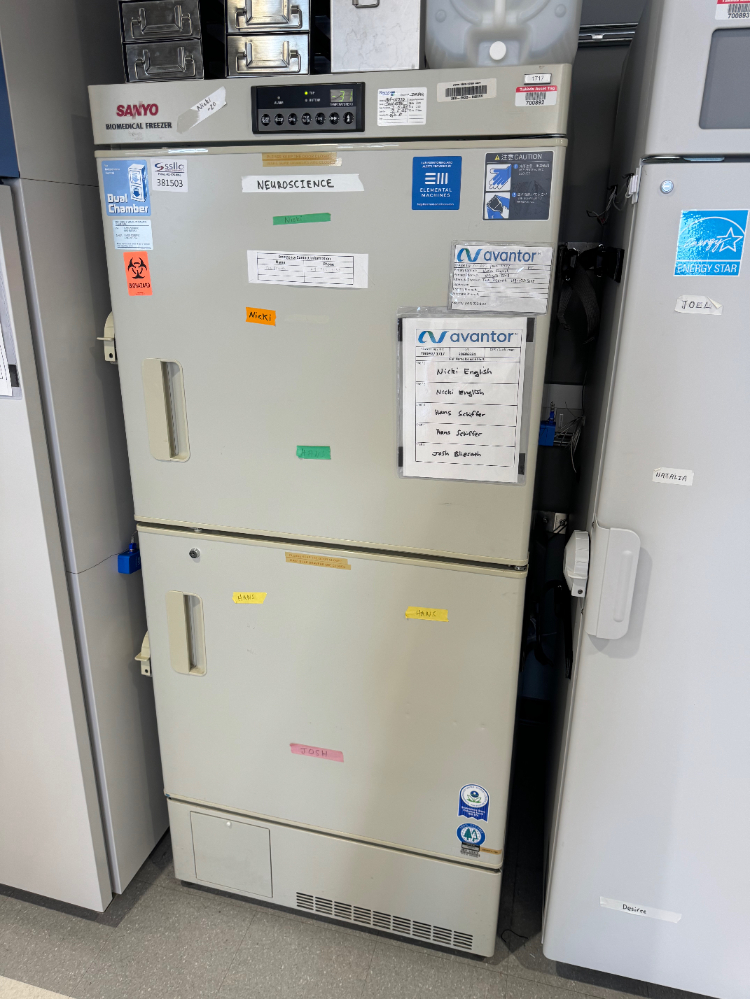 Image of Sanyo -30C Biomedical Freezer